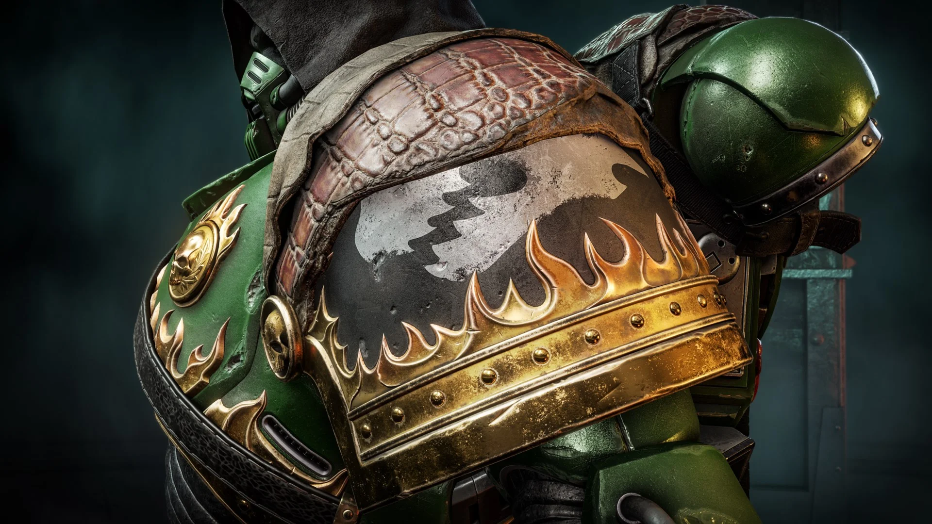 Warhammer 40,000 Space Marine 2 Salamanders Champion
