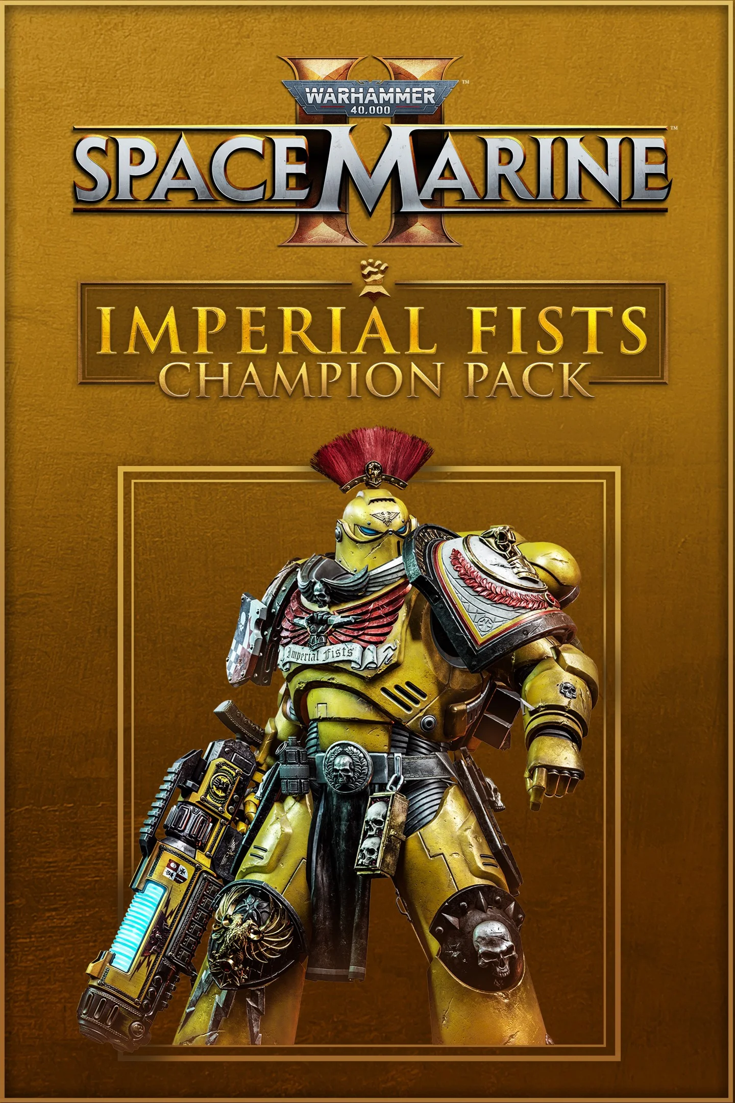 Warhammer 40,000 Space Marine 2 Imperial Fists Champion