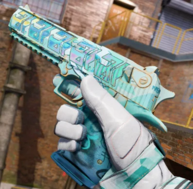 Desert Eagle | Tilted С 4 СЛУЧАЙНЫМИ НАКЛЕЙКАМИ