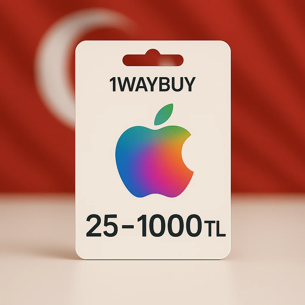 ТУРЦИЯ Apple iTunes  [25 50 100 250 500 1000] TL карта