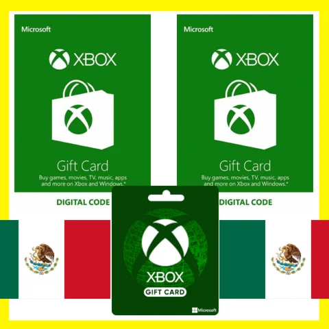 ⭐️ВСЕ КАРТЫ⭐????????Xbox Gift Card 200-2000 MXN (Мексика)