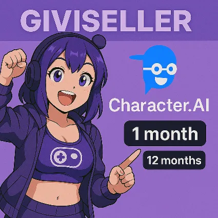 💬 ✨ CHARACTER.AI PREMIUM 🔁 ПРОДЛЕНИЕ C.AI+ 🔓