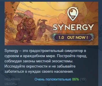 Synergy  АВТОДОСТАВКА STEAM РОССИЯ