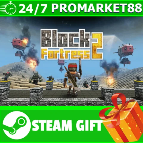 ⭐️ВСЕ СТРАНЫ+РОССИЯ⭐️ Block Fortress 2 STEAM GIFT