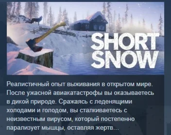 Short Snow | Короткий Снег  АВТОДОСТАВКА STEAM РОССИЯ
