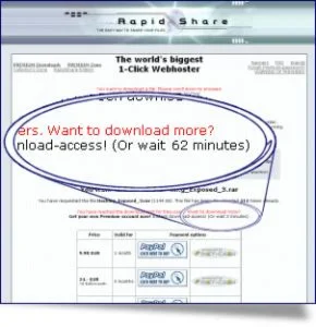 Cборник программ для преодоления защиты RapidShare.com