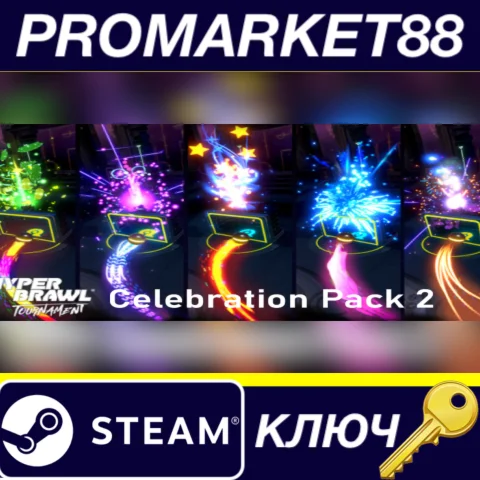 ⭐ HyperBrawl Tournament - Celebration Pack 2 DLC Steam