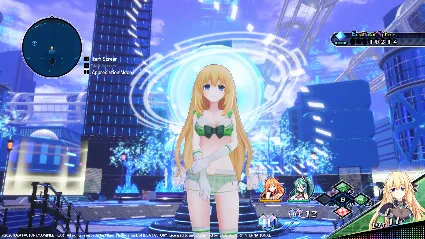 ⭐ Neptunia Virtual Stars - Bikini Outfit: Goddess Set D