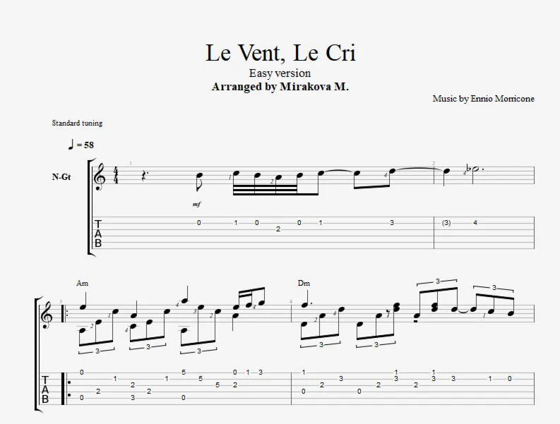 Ennio Morricone  - Le vent, le cri
