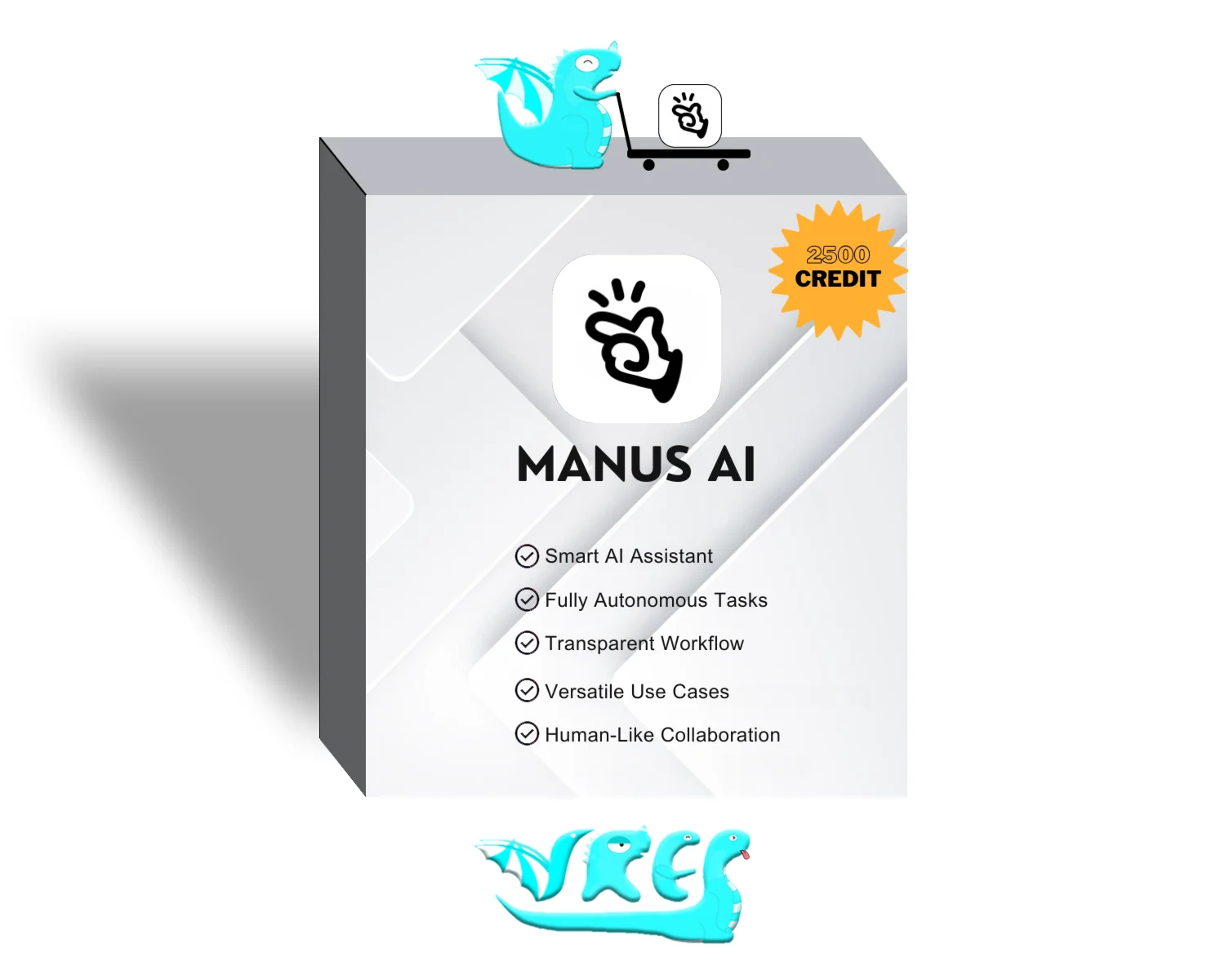  Аккаунт Manus AI - 1000 - 2,500 кредитов