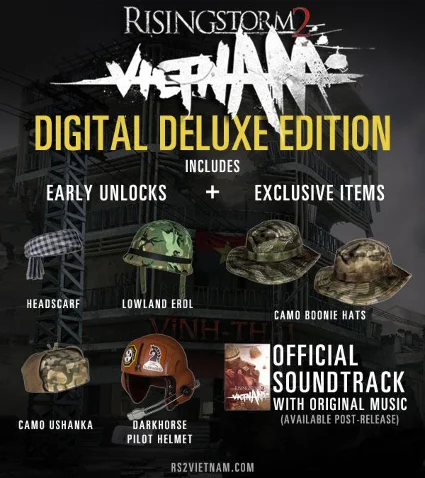 ⭐ Rising Storm 2: Vietnam - Digital Deluxe Edition Upgr