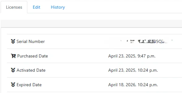 Unlocktool license until May 1, 2026 | 12 months
