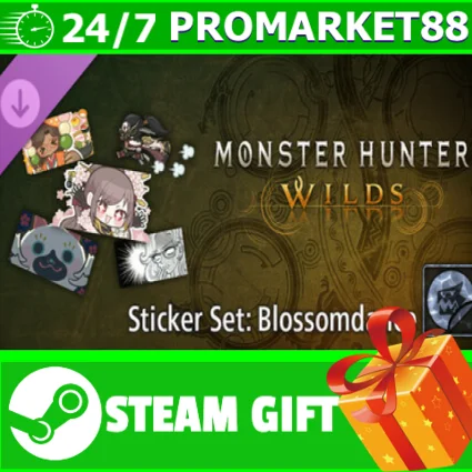 ⭐ ️ Monster Hunter Wilds - Sticker Set: Blossomdance