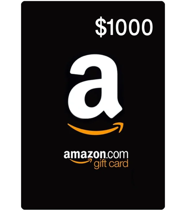 Подарочная карта Amazon на 1000 долларов