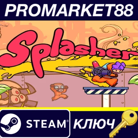 ⭐ Splasher Steam КЛЮЧ  GLOBAL (NO TR)