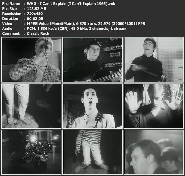 WHO - I Can't Explain (I Can't Explain 1965)