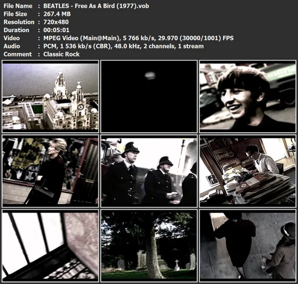 BEATLES - Free As A Bird