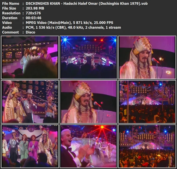 DSCHINGHIS KHAN - Hadschi Halef Omar