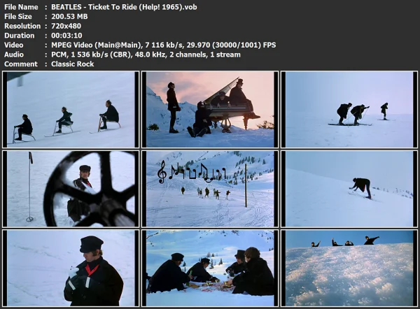 BEATLES - Ticket To Ride