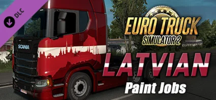 Euro Truck Simulator 2 - Latvian Paint Jobs Pack 🎁 STEAM