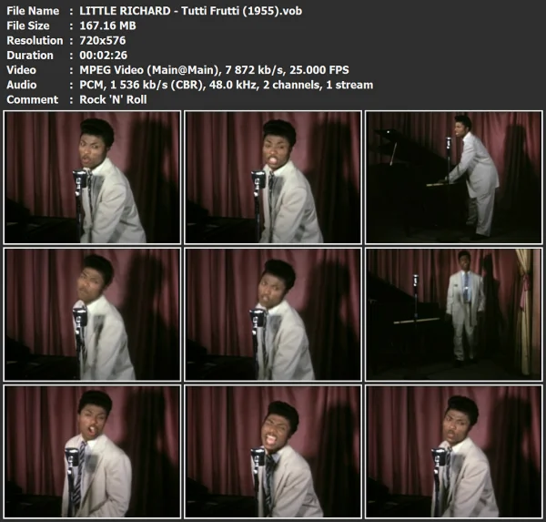 LITTLE RICHARD - Tutti Frutti
