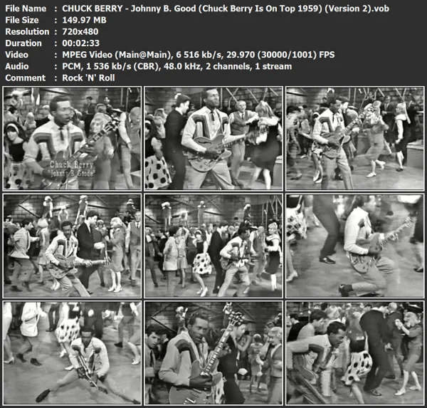 CHUCK BERRY - Johnny B. Good (2)