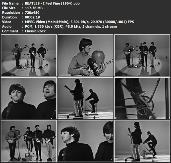 BEATLES - I Feel Fine