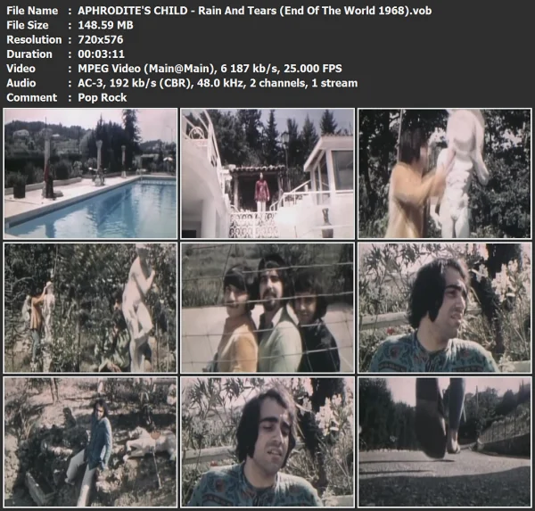 APHRODITE'S CHILD - Rain And Tears