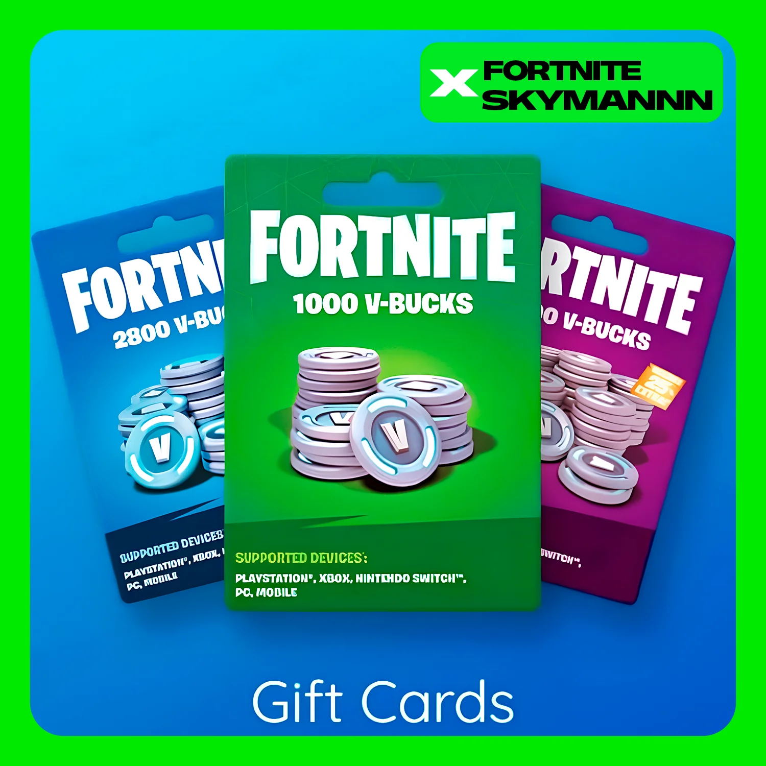 🖤FORTNITE🖤1000 - 13500 V-BUCKS GLOBAL + РОССИЯ EPIC🔑