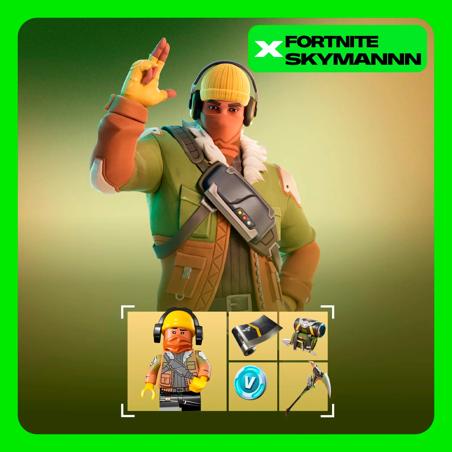 💛FORTNITE: Король рапторов + 600 Vb XBOX|PC Активация