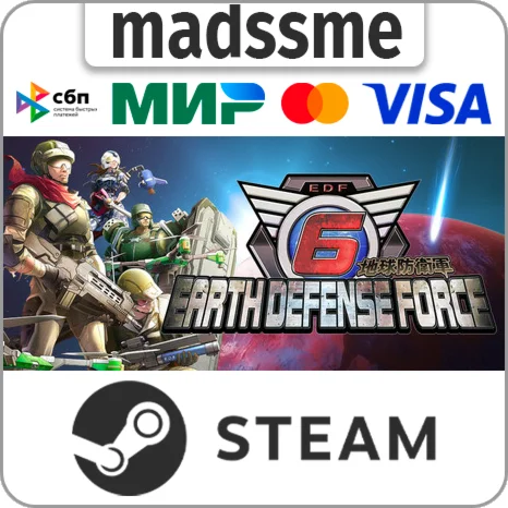 EARTH DEFENSE FORCE 6 * RU/KZ/СНГ/TR/AR * STEAM  АВТО