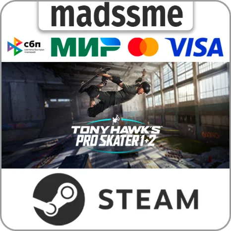 Tony Hawk's Pro Skater 1 + 2 * RU/KZ/СНГ/TR/AR * STEAM