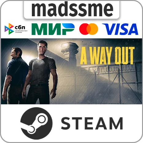 A Way Out * RU/KZ/СНГ/TR/AR * STEAM 🚀 АВТОДОСТАВКА