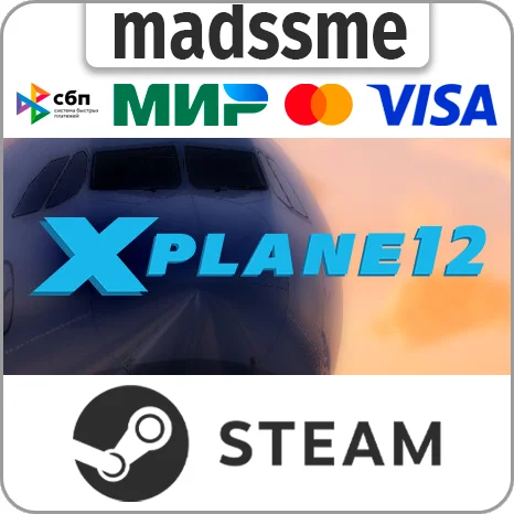 X-Plane 12 * RU/KZ/СНГ/TR/AR * STEAM 🚀 АВТОДОСТАВКА
