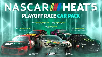 ⭐ NASCAR Heat 5 - Playoff Pack DLC Steam КЛЮЧ 🔑 GLOBAL (