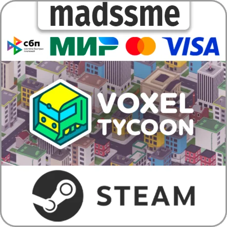 Voxel Tycoon * RU/KZ/СНГ/TR/AR * STEAM  АВТОДОСТАВКА