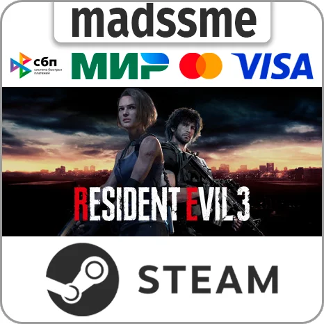 RESIDENT EVIL 3 * RU/KZ/СНГ/TR/AR * STEAM 🚀 АВТО