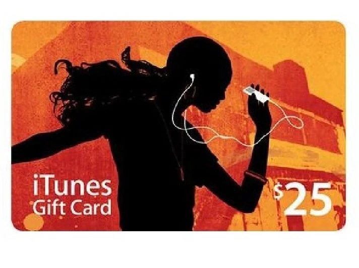 💰25$ iTunes USA Gift Card - Apple Store[WIthout Fee]🔑