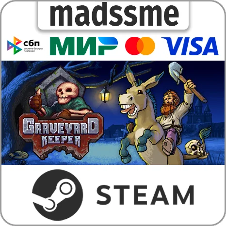Graveyard Keeper * RU/KZ/СНГ/TR/AR * STEAM 🚀 АВТО