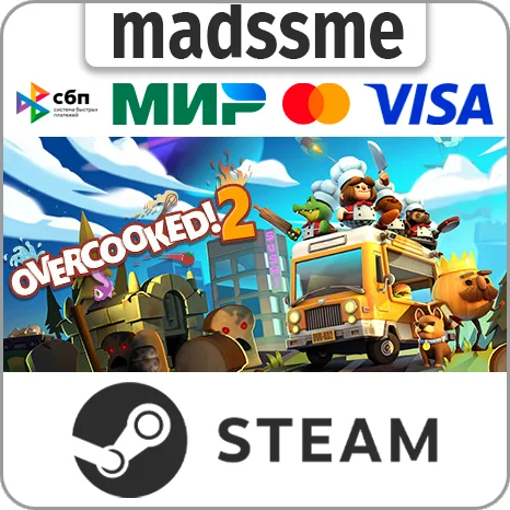 Overcooked! 2 * RU/KZ/СНГ/TR/AR * STEAM 🚀 АВТОДОСТАВКА
