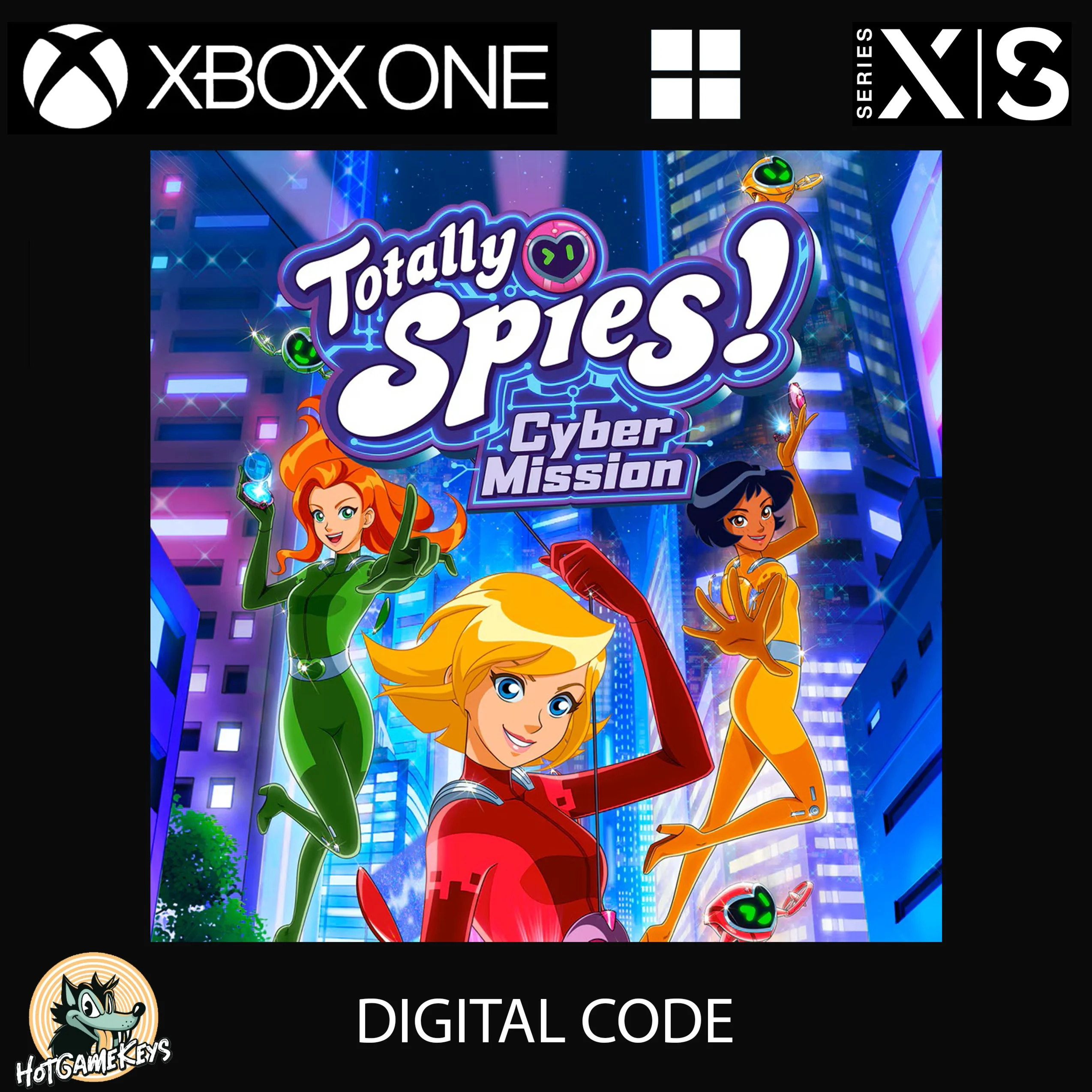 Totally Spies! - Cyber Mission XBOX / WINDOWS [Ключ🔑]