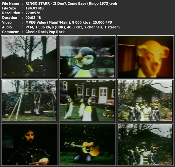 RINGO STARR - It Don't Come Easy