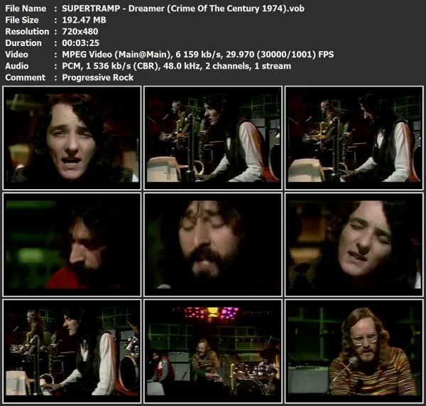 SUPERTRAMP - Dreamer