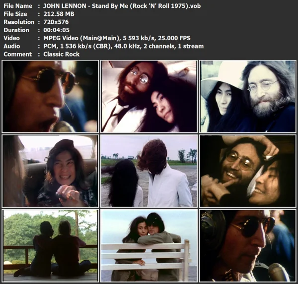 JOHN LENNON - Stand By Me