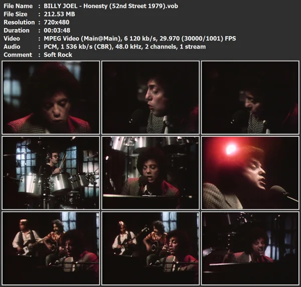 BILLY JOEL - Honesty