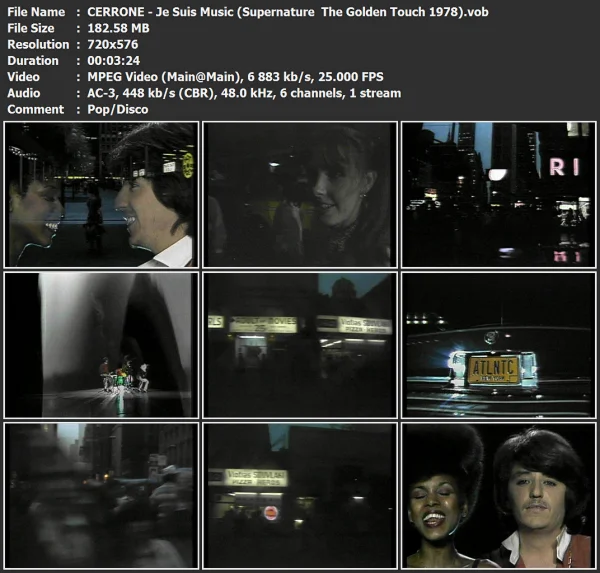 CERRONE - Je Suis Music