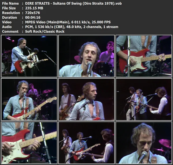 DIRE STRAITS - Sultans Of Swing