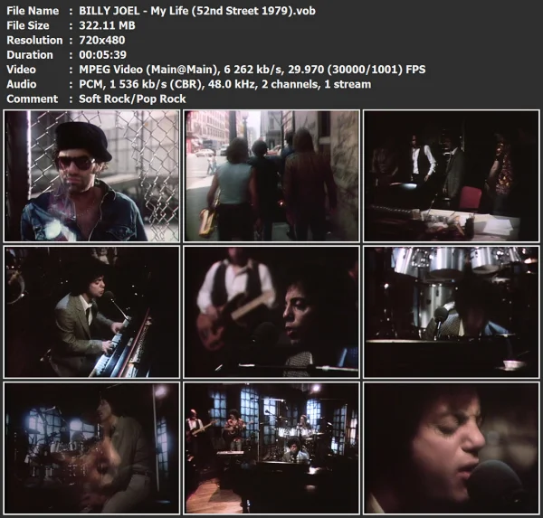 BILLY JOEL - My Life