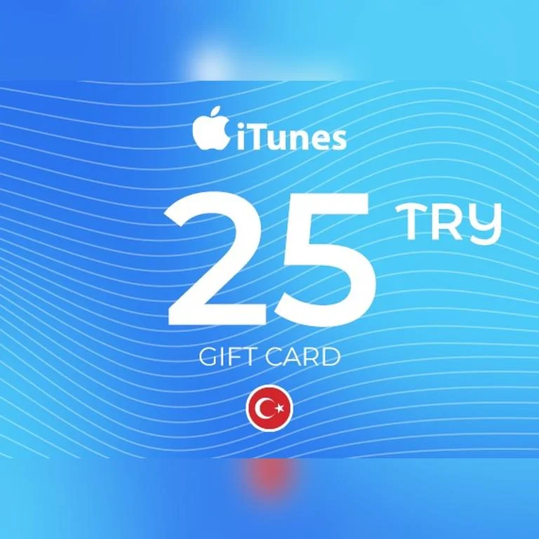 Подарочная карта App Store и iTunes 🔥 25 TRY Turkey🔥