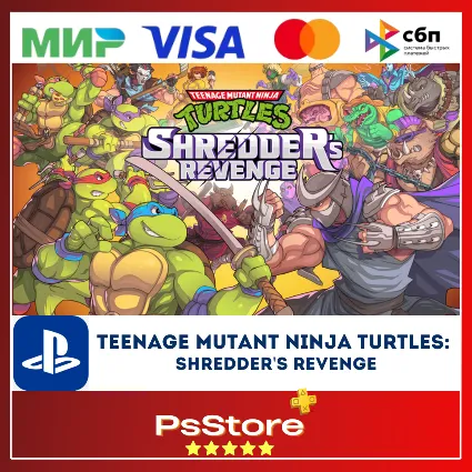 🔴 Teenage Mutant Ninja Turtles 🎮 Турция PS4 PS5 PS 🔴